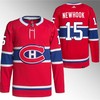 Montreal Canadiens #15 Alex Newhook Red Stitched Jersey - Robokeg