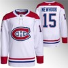 Montreal Canadiens #15 Alex Newhook White Stitched Jersey - Robokeg