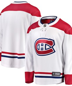 Montreal Canadiens Fanatics Branded Breakaway Away Jersey - White Nhl - Robokeg