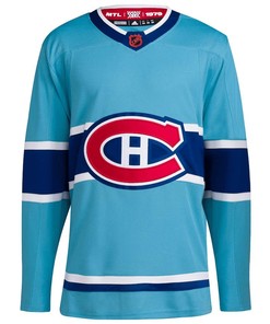 Montreal Canadiens Reverse Retro 2.0 Jersey - Light Blue - Robokeg