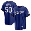 Mookie Betts 50 Los Angeles Dodgers City Connect Player Jersey - Royal - Robokeg