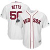 Mookie Betts Boston Red Sox 2018 World Series Cool Base Player Jersey - White - Robokeg