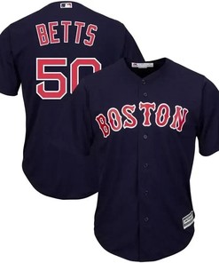 Mookie Betts Boston Red Sox Big And Tall Alternate Cool Base Player Jersey - Navy - Robokeg