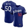 Mookie Betts Los Angeles Dodgers 2021 City Connect Authentic Player Jersey - Royal Mlb - Robokeg