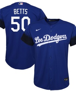 Mookie Betts Los Angeles Dodgers 2021 City Connect Replica Player Jersey - Royal Mlb - Robokeg