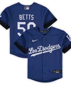 Mookie Betts Los Angeles Dodgers Preschool City Connect Script Replica Jersey - Royal Mlb - Robokeg