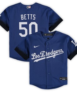 Mookie Betts Los Angeles Dodgers Toddler City Connect Replica Player Jersey - Royal Mlb - Robokeg