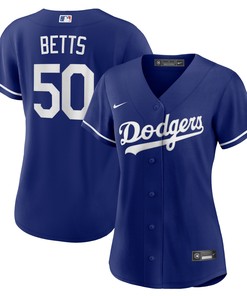 Mookie Betts Los Angeles Dodgers Womens Alternate Replica Player Jersey - Royal Mlb - Robokeg