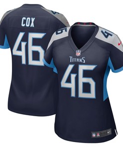 Morgan Cox Tennessee Titans Womens Game Jersey - Navy Nfl - Robokeg