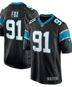 Morgan Fox Carolina Panthers Game Jersey - Black Nfl - Robokeg