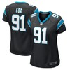 Morgan Fox Carolina Panthers Womens Game Jersey - Black Nfl - Robokeg