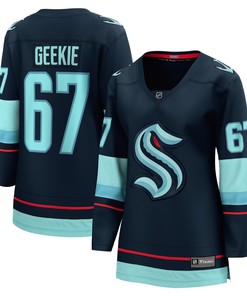 Morgan Geekie Seattle Kraken Fanatics Branded Womens Home Breakaway Player Jersey - Deep Sea Blue Nhl - Robokeg