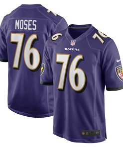 Morgan Moses Baltimore Ravens Game Jersey - Purple Nfl - Robokeg