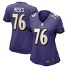 Morgan Moses Baltimore Ravens Womens Game Jersey - Purple Nfl - Robokeg