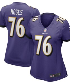 Morgan Moses Baltimore Ravens Womens Game Jersey - Purple Nfl - Robokeg