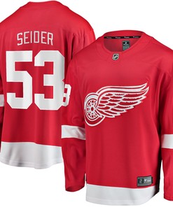 Moritz Seider Detroit Red Wings Fanatics Branded Home Breakaway Player Jersey - Red Nhl - Robokeg