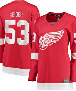 Moritz Seider Detroit Red Wings Fanatics Branded Womens Home Breakaway Player Jersey - Red Nhl - Robokeg