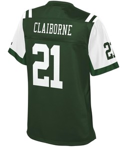 Morris Claiborne New York Jets Nfl Pro Line Womens Team Color Player Jersey - Green - Robokeg