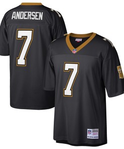 Morten Andersen New Orleans Saints Mitchell & Ness Retired Player Legacy Replica Jersey - Black Nfl - Robokeg