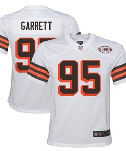 Myles Garrett Cleveland Browns 1946 Collection Alternate Game Jersey - White Nfl - Robokeg