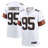 Myles Garrett Cleveland Browns Away Game Jersey - White Nfl - Robokeg