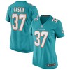 Myles Gaskin Miami Dolphins Womens Game Jersey - Aqua Nfl - Robokeg