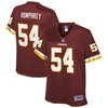 Myles Humphrey Washington Redskins Nfl Pro Line Womens Team Player Jersey - Burgundy - Robokeg