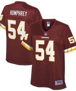 Myles Humphrey Washington Redskins Nfl Pro Line Womens Team Player Jersey - Burgundy - Robokeg