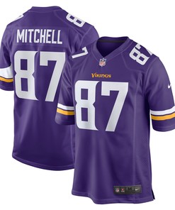 Myron Mitchell Minnesota Vikings Game Jersey - Purple Nfl - Robokeg