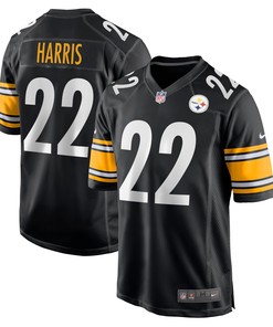 Najee Harris Pittsburgh Steelers Game Jersey Black Nfl - Robokeg