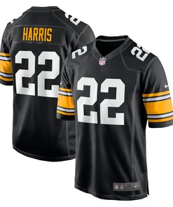 Najee Harris Pittsburgh Steelers Home Player Game Jersey - Black Nfl - Robokeg