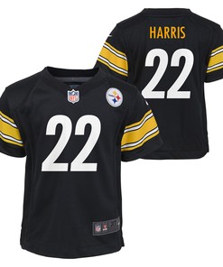 Najee Harris Pittsburgh Steelers Infant Player Game Jersey - Black Nfl - Robokeg