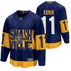 Nashville Predators 11 Luke Kunin 2022 Stadium Series Navy Jersey Jersey - Robokeg