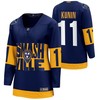Nashville Predators 11 Luke Kunin 2022 Stadium Series Women Navy Jersey Jersey - Robokeg