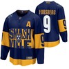 Nashville Predators 9 Filip Forsberg 2022 Stadium Series Navy Jersey Jersey - Robokeg