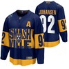 Nashville Predators 92 Ryan Johansen 2022 Stadium Series Navy Jersey Jersey - Robokeg