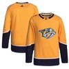 Nashville Predators Adidas Home Primegreen Authentic Pro Jersey - Gold Nhl - Robokeg