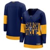 Nashville Predators Branded Womens 2022 Nhl Stadium Series Breakaway Blank Jersey - Navy - Robokeg