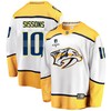 Nashville Predators Colton Sissons 10 Away 2022 Stanley Cup Playoffs Breakaway Men Jersey - White - Robokeg