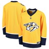 Nashville Predators Fanatics Branded Home Replica Blank Jersey - Yellow Nhl - Robokeg