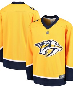 Nashville Predators Fanatics Branded Home Replica Blank Jersey - Yellow Nhl - Robokeg