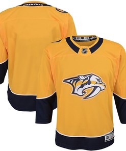 Nashville Predators Home Premier Blank Jersey - Yellow Nhl - Robokeg