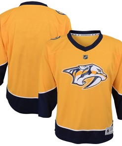 Nashville Predators Infant Home Replica Blank Jersey - Yellow Nhl - Robokeg