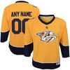 Nashville Predators Infant Team Home Replica Custom Jersey - Yellow Custom Jerseys Nhl - Robokeg