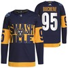 Nashville Predators Matt Duchene 2022 Stadium Series Navy 95 Jersey Primegreen Jersey - Robokeg