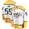 Nashville Predators Roman Josi 59 Away 2022 Stanley Cup Playoffs Breakaway Men Jersey - White - Robokeg