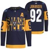 Nashville Predators Ryan Johansen 2022 Stadium Series Navy 92 Jersey Primegreen Jersey - Robokeg