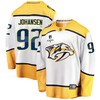 Nashville Predators Ryan Johansen 92 Away 2022 Stanley Cup Playoffs Breakaway Men Jersey - White - Robokeg
