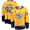 Nashville Predators Ryan Johansen 92 Home 2022 Stanley Cup Playoffs Breakaway Men Jersey - Gold - Robokeg