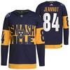 Nashville Predators Tanner Jeannot 2022 Stadium Series Navy 84 Jersey Primegreen Jersey - Robokeg